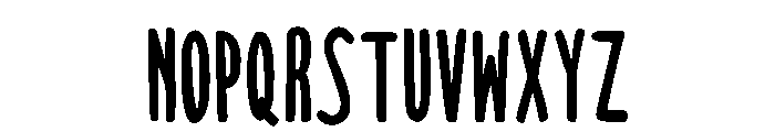 Twenty Five Christmas Regular Font LOWERCASE