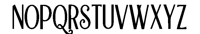 Twiggle Font UPPERCASE