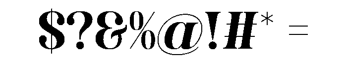 Twilight Light Regular Font OTHER CHARS