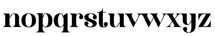 Twilight Light Regular Font LOWERCASE