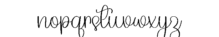 Twilight Sparkle Font LOWERCASE
