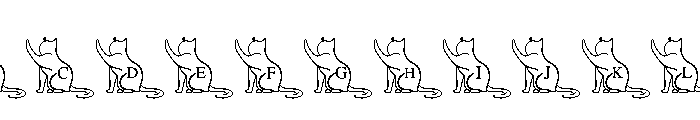 Twin Cats FONT
