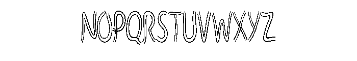 Twin Lines By Squeeb Cr Regular Font UPPERCASE