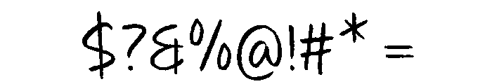 Twin Memories Regular Font OTHER CHARS
