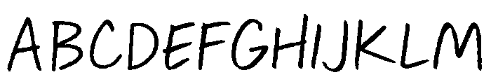 Twin Memories Regular Font UPPERCASE
