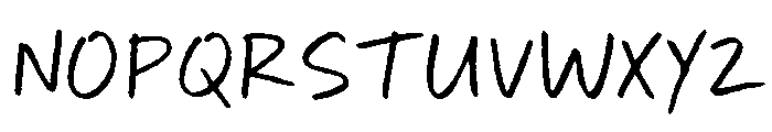Twin Memories Regular Font UPPERCASE
