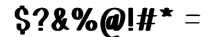 Twinkle Balloon Font OTHER CHARS