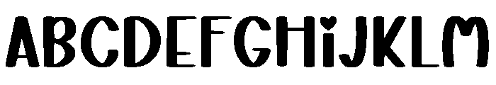 Twinkle Balloon Font UPPERCASE