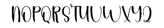 Twinkle Birthday Font UPPERCASE