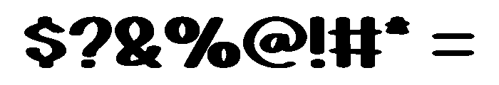 Twinkle Hatch Regular Font OTHER CHARS