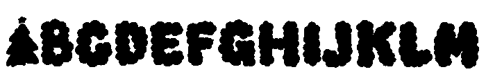 Twinkle Holly Color Font UPPERCASE