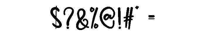 Twinkle Honey Font OTHER CHARS