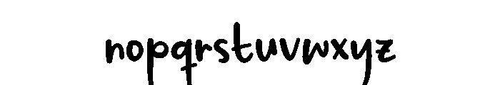Twinkle Honey Font LOWERCASE