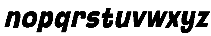 Twinkle Magic Italic Font LOWERCASE