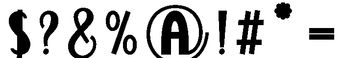 Twinkle Star Regular Font OTHER CHARS