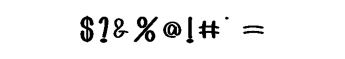 Twinkle Stars Font OTHER CHARS