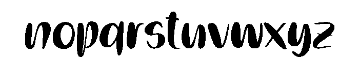 Twinkle Sweet Font LOWERCASE