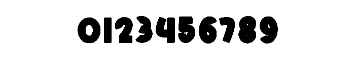 Twinkle Thick Font OTHER CHARS