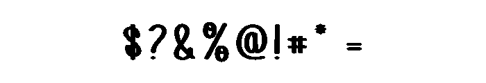 Twinkle Wednesday Font OTHER CHARS