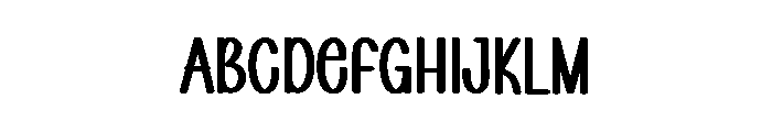 Twinkle Wednesday Font UPPERCASE