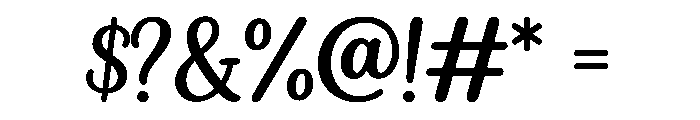TwinkleSnowflake Font OTHER CHARS