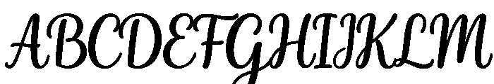 TwinkleSnowflake Font UPPERCASE