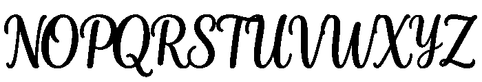 TwinkleSnowflake Font UPPERCASE