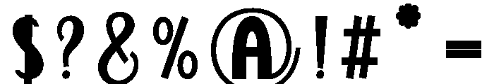 TwinkleStar-Regular Font OTHER CHARS