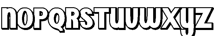 TwinkleStar-Regular Font LOWERCASE