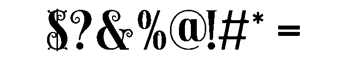 Twinklea Font OTHER CHARS
