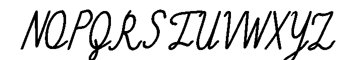 Twinkleberry Light Font UPPERCASE
