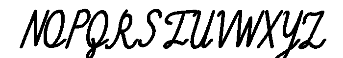 Twinkleberry Regular Font UPPERCASE