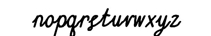 Twinkleberry Regular Font LOWERCASE