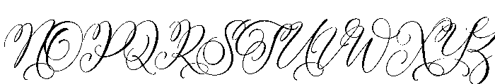Twinkleday Font UPPERCASE