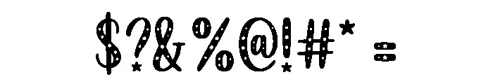 Twinklix Font OTHER CHARS