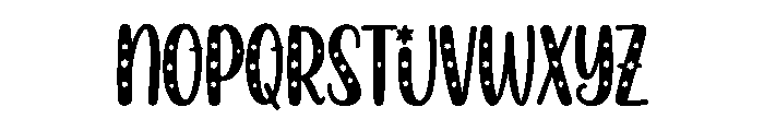 Twinklix Font UPPERCASE