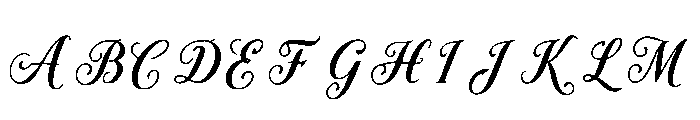 Twinklora Font UPPERCASE