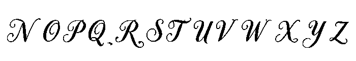 Twinklora Font UPPERCASE