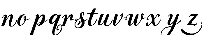Twinklora Font LOWERCASE