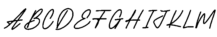 Twinlady Font UPPERCASE