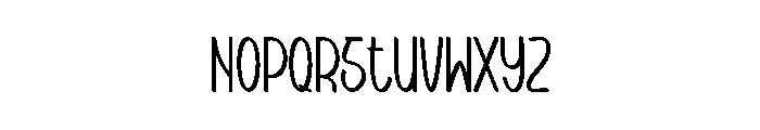Twins Designer Font UPPERCASE