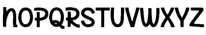 Twist Bold Font UPPERCASE