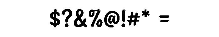 Twisted Love Font OTHER CHARS
