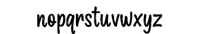 Twisted Love Font LOWERCASE