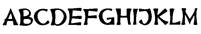Twistoria Font UPPERCASE