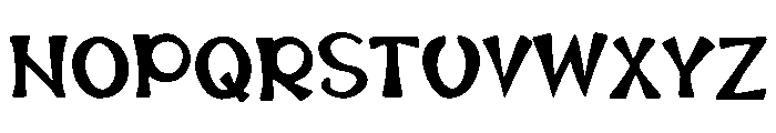 Twistoria Font UPPERCASE