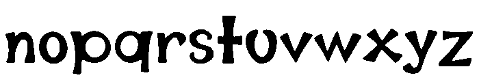 Twistoria Font LOWERCASE