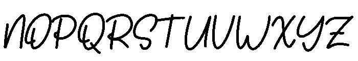 Two Women Font UPPERCASE