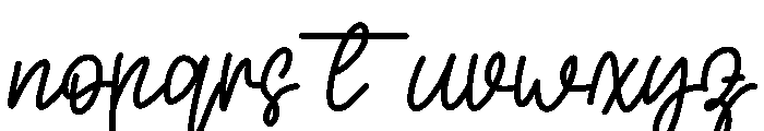 Two Women Font LOWERCASE