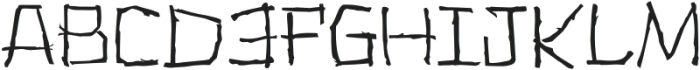 TWIGS 4 kids Andererseits otf (400) Font UPPERCASE